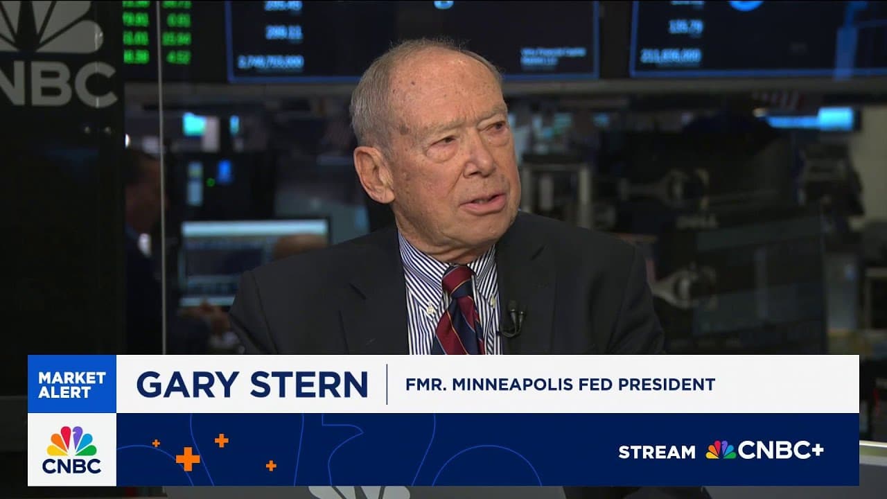 Fmr. Minneapolis Fed president: At least one more rate cut expected, but I'd be cautious after that