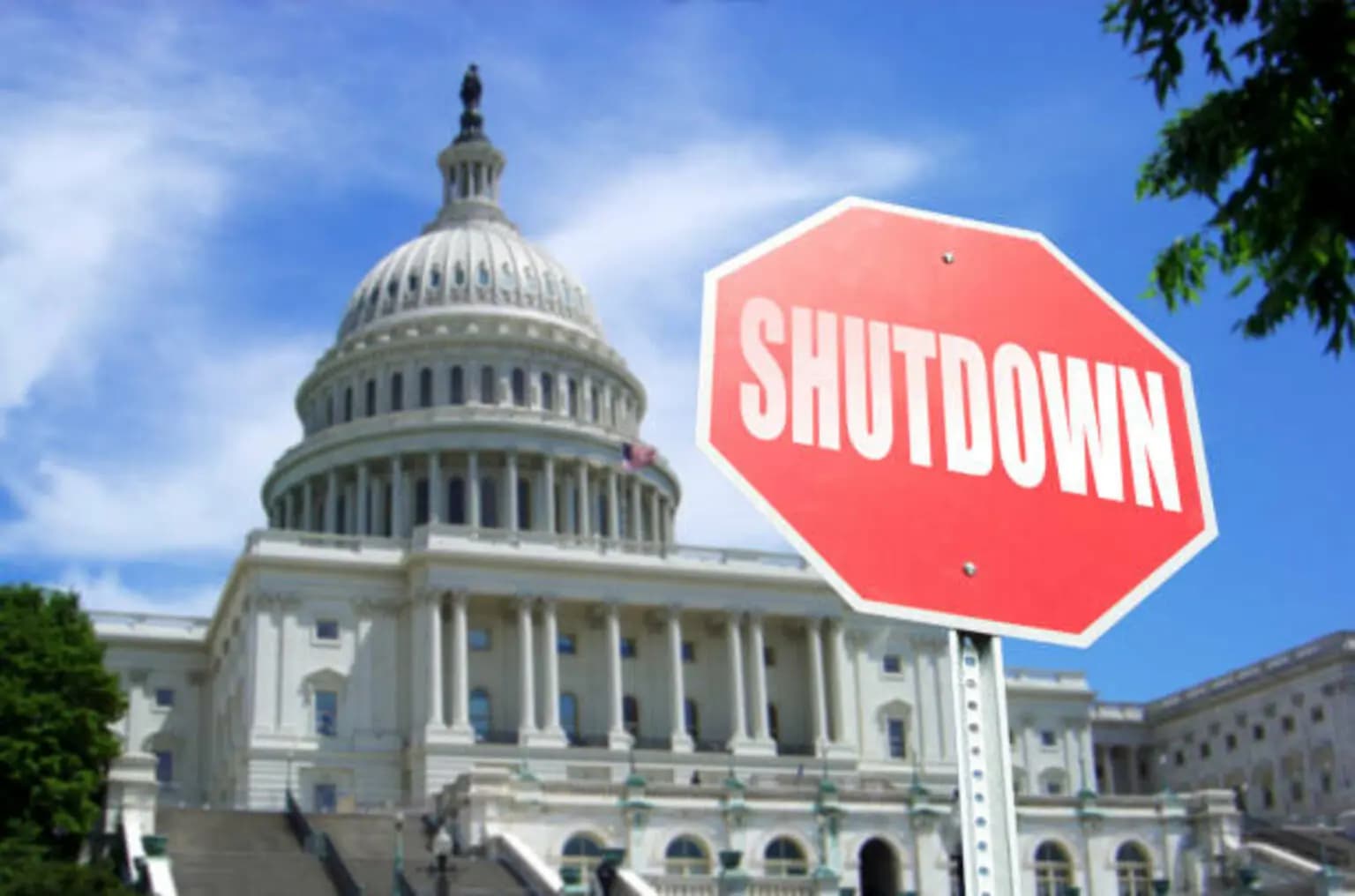 Government Shutdown Begins
