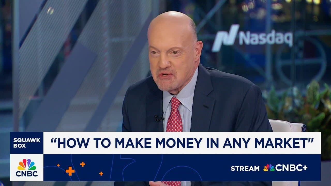 'How to Make Money in Any Market': Jim Cramer on his new book, latest market trends and AI boom