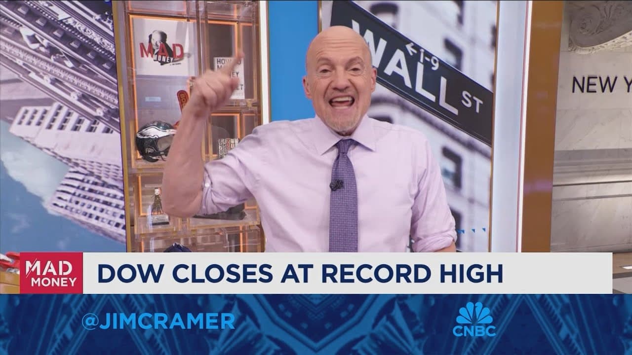 Jim Cramer says it's nice to see companies doing well that aren't tied to the data center