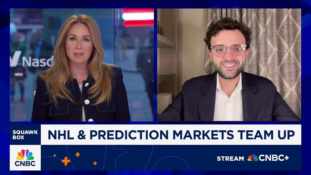 Kalshi CEO Tarek Mansour on NHL partnership: A seminal moment for prediction markets