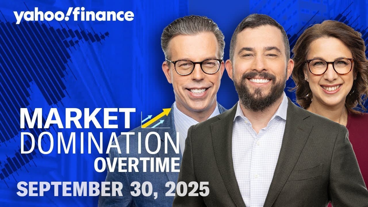 US stocks close higher as government shutdown looms, plus the winners & losers of Q3 2025